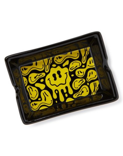 "Melting Smiley Face Ashtray"