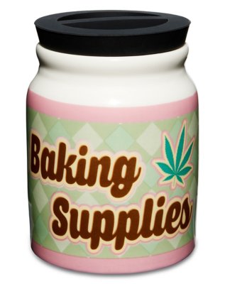 "Baking Supplies Jar - 12 oz."