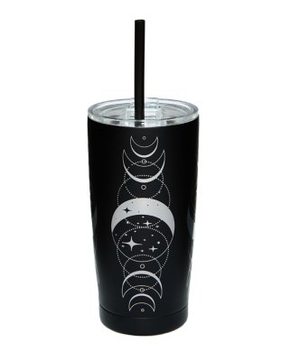 "Moon Phase Cup with Straw - 20 oz."