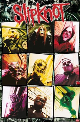 "Slipknot Grid Poster"