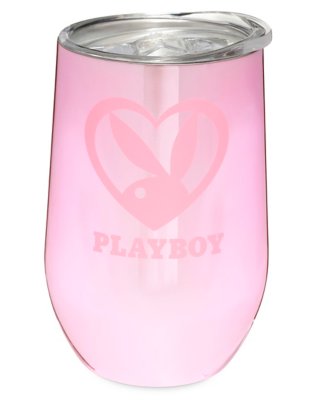 "Pink Playboy Tumbler - 16 oz."