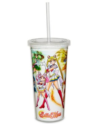 "Sailor Moon Cup with Straw - 20 oz."