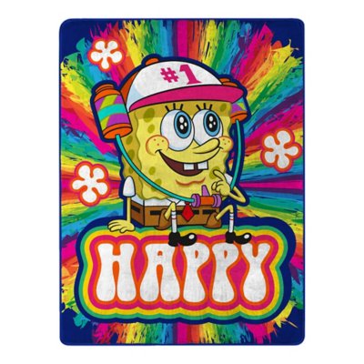 "Happy SpongeBob Fleece Blanket - SpongeBob SquarePants"