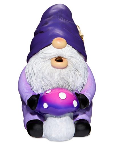 "Gnome Mushroom Cone Incense Burner"