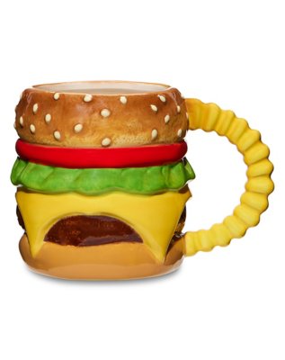 "Cheeseburger Molded Coffee Mug - 20 oz."