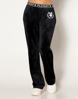 Women's Velour Pants: Luxurious Comfort Meets Playboy Chic