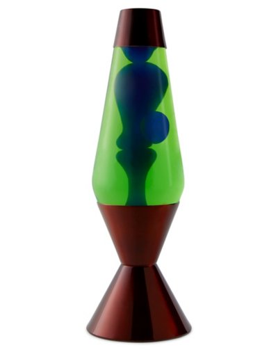 16.3 Inch Red Green and Blue Lava Lamp