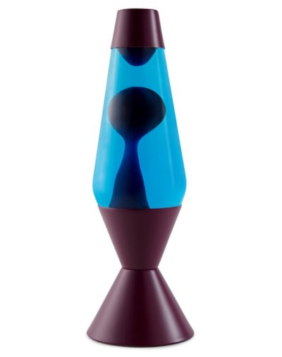 16.3 Inch Purple and Blue Lava Lamp