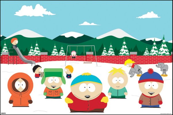 "South Park Playground Poster"