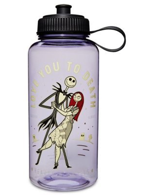 "Jack Skellington and Sally Love You To Death Water Bottle 33 oz. - The"