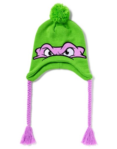 Teenage Mutant Ninja Turtles Purple Laplander Hat