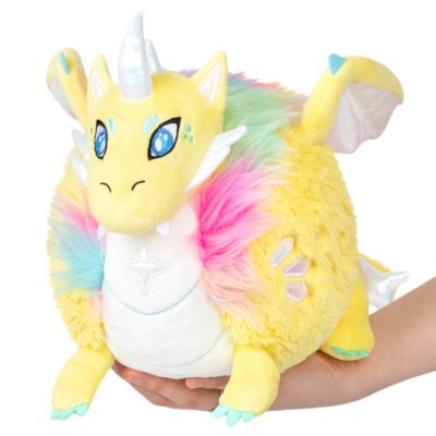"Mini Prismatic Dragon Plush Toy - Squishable"