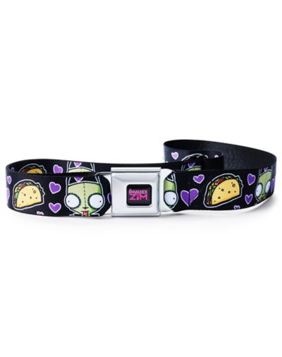 Invader Zim Taco Seat Belt Belt