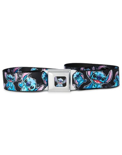 "Buckle-Down Stitch Poses Seatbelt Belt - Lilo & Stitch"