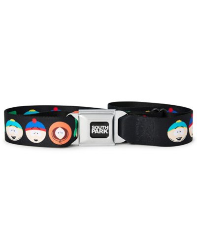 "Buckle-Down South Park Faces Seatbelt Belt"