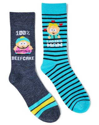 "South Park Beefcake Crew Socks - 2 Pack"