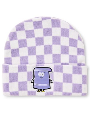 "Towelie Checkered Knit Beanie Hat - South Park"