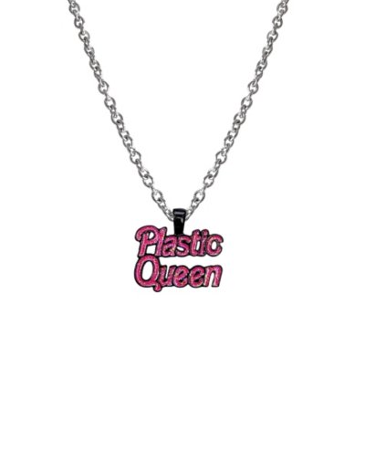 Plastic Queen Chain Necklace