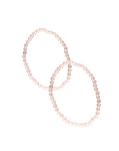 Rose Quartz Semi-Precious Stone Bracelets