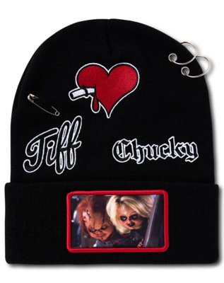 "Chucky and Tiffany Hardware Cuff Beanie Hat"