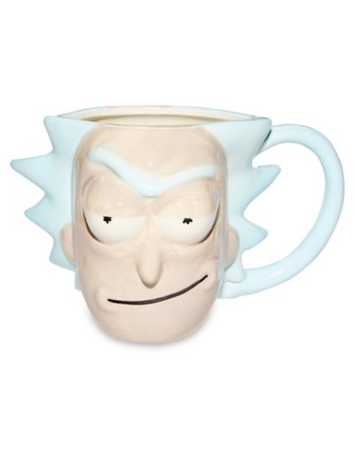 "Rick Head Molded Coffee Mug 20 oz. - Rick and Morty"