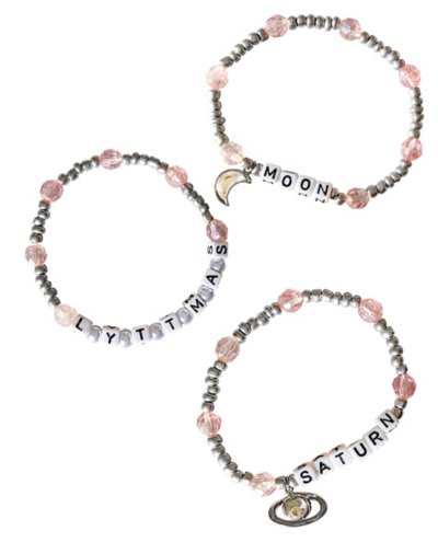 Multi-Pack Moon Saturn Best Friend Bracelets - 3 Pack