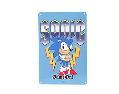 "Sonic the Hedgehog Game On Sign"