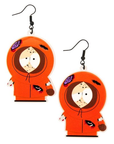 Dead Kenny Dangle Earrings - South Park