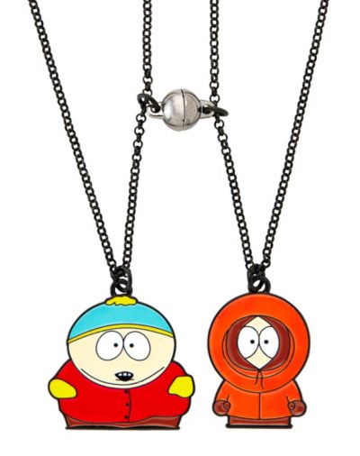 Multi-Pack Cartman and Kenny Best Friend Necklaces 2 Pack - South Park