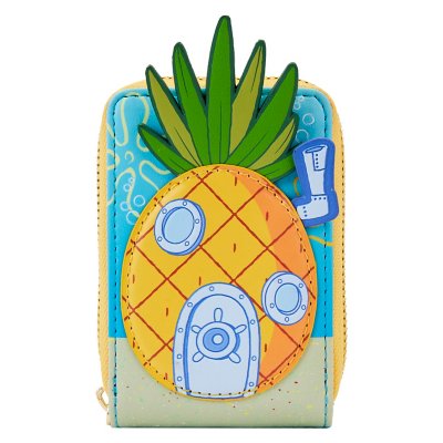 "Loungefly SpongeBob SquarePants Pineapple House Zip Wallet"