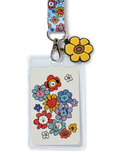 Flowers Breakaway Lanyard - BTS