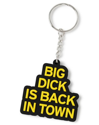 Big D is Back in Town Keychain - Danny Duncan