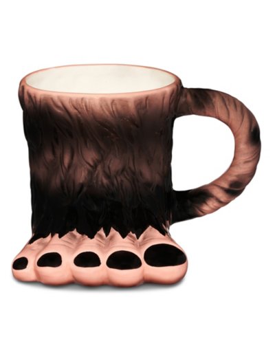 "Molded Big Foot Coffee Mug"