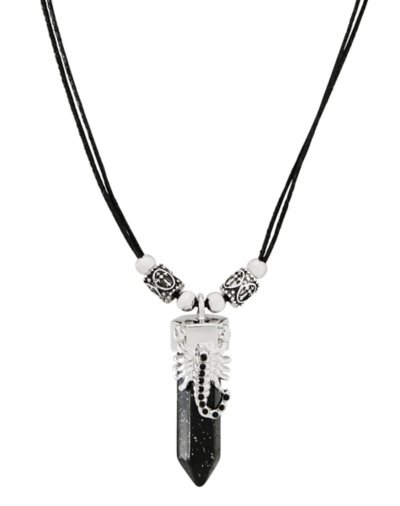 CZ Scorpion Crystal Pendant Necklace