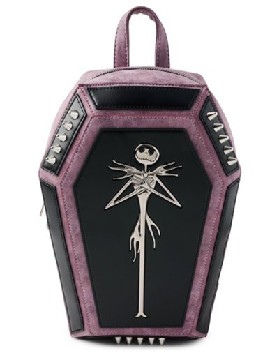 Jack Skellington Spiked Coffin Mini Backpack - The Nightmare Before Ch