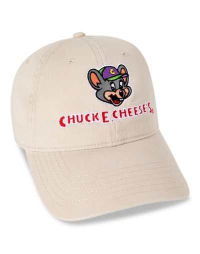 Tan Chuck E Cheese Dad Hat