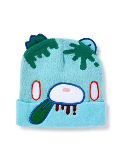 Blue Gloomy Bear 3D Knit Hat