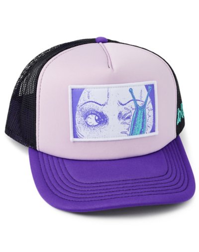 Slug Girl Eyes Trucker Hat - Junji Ito