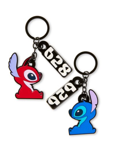 Stitch and Leroy Bestie Keychain - Lilo &amp; Stitch