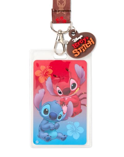 Stitch and Leroy Lanyard - Lilo &amp; Stitch