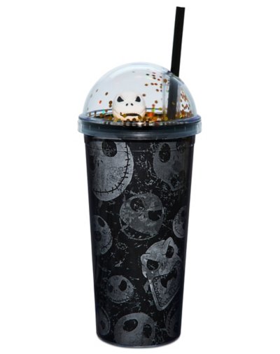 "Jack Skellington Dome Cup with Straw 20 oz. - The Nightmare Before Chr"