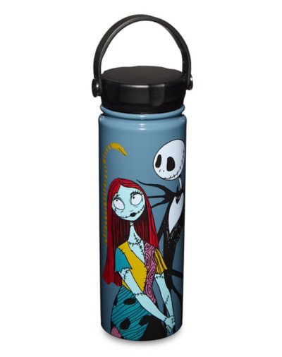 "Jack and Sally Water Bottle 20 oz. - The Nightmare Before Christmas"