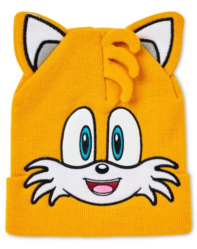 Tails Big Face Cuff Beanie Hat - Sonic the Hedgehog