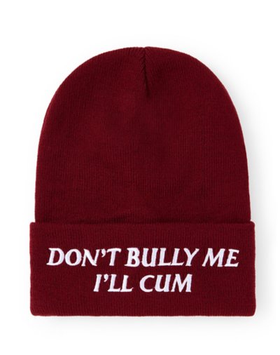 Don&#039;t Bully Me Cuffed Beanie Hat - Danny Duncan