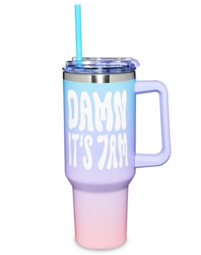 "Damn It's 7 a.m. Travel Tumbler - 40 oz."