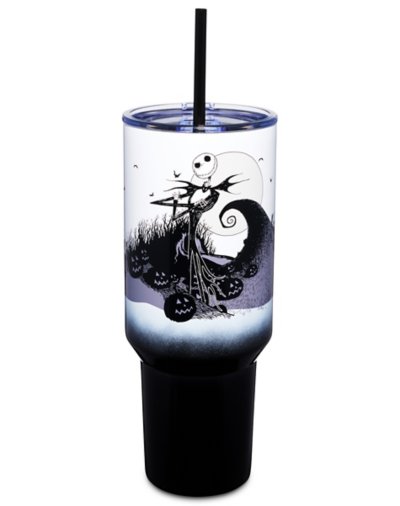 "The Nightmare Before Christmas Jack Skellington Tumbler with Straw - 4"