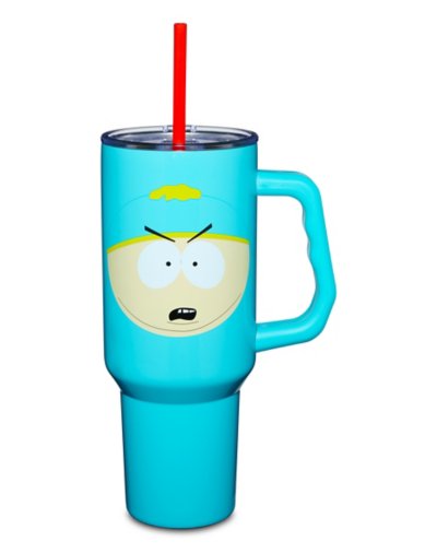 "South Park Cartman Travel Tumbler With Straw - 40 oz."