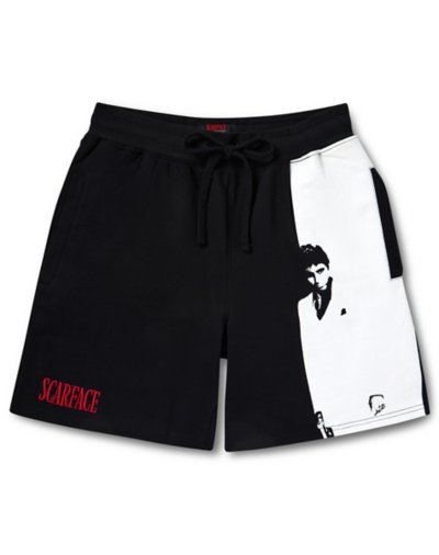 "Scarface Two Toned Lounge Shorts"