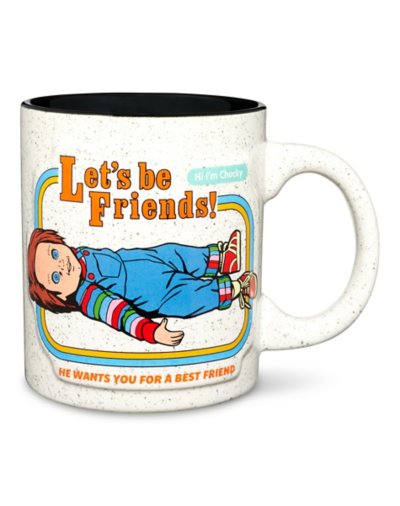 "Chucky Let's Be Friends Coffee Mug - 20 oz."