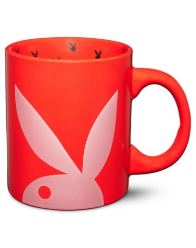 "Red Playboy Rabbit Logo Coffee Mug - 20 oz."